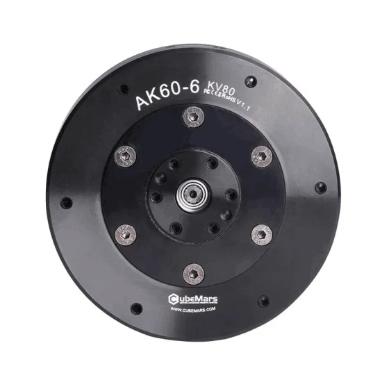 T-motor CubeMars AK60-6 V1.1 KV80 KV140 24V Brushless Motor for Robot Dynamics Robotic Dynamic Module Robot Leg Arm Exoskeleton
